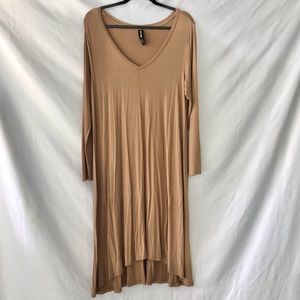 Agnes & Dora XL Beige Maxi Dress GUC